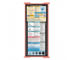WhiteCoat Clipboard® Trifold - Coral Primary Care Edition